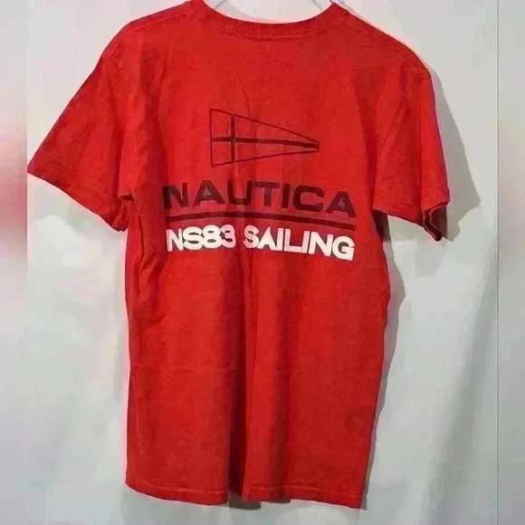 Nautica Other - Nautica Red Sailing Graphic T sz s